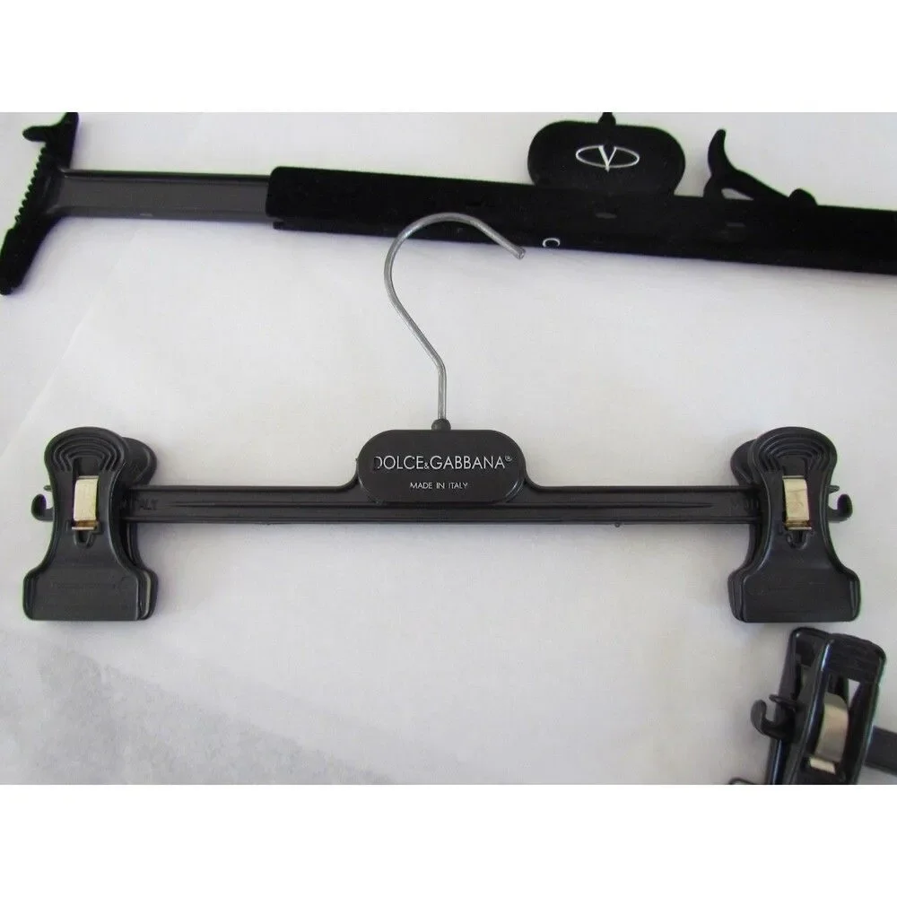Vintage Y2K Luxury Designer Hangers Lot Armani Valentino Garavani Moschino D&G